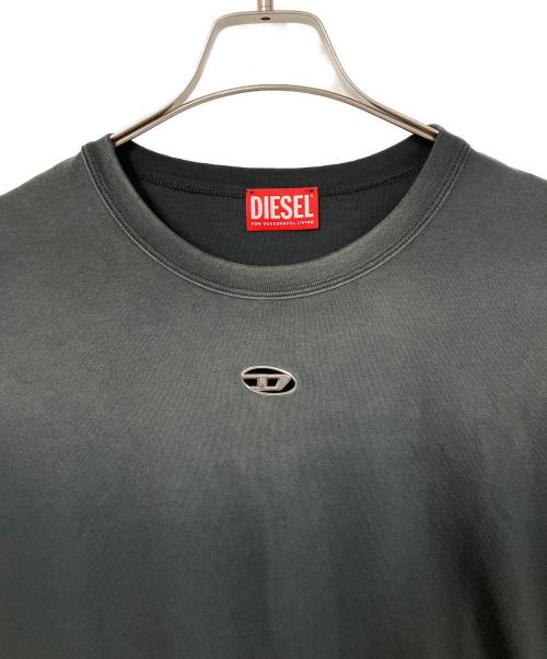 DIESEL（ディーゼル）DIESEL (ディーゼル) T-Adjust-T1 / 半袖カットソー グレー サイズ:XLの古着・服飾アイテム