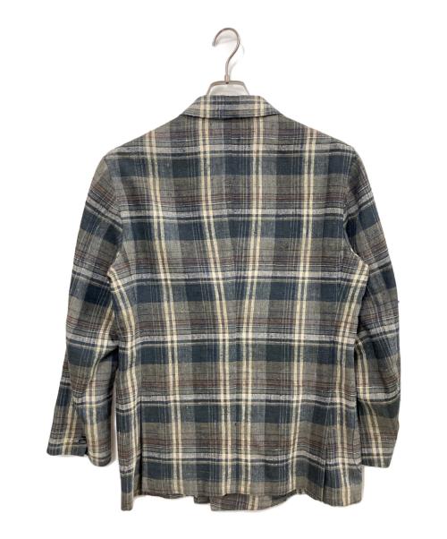 THE GIGI（ザ・ジジ）THE GIGI (ザ・ジジ) ダブルジャケット ベージュ×ネイビー サイズ:tg.46の古着・服飾アイテム