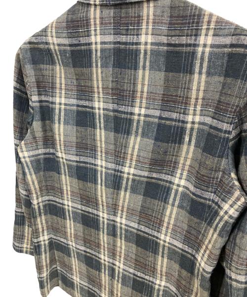 THE GIGI（ザ・ジジ）THE GIGI (ザ・ジジ) ダブルジャケット ベージュ×ネイビー サイズ:tg.46の古着・服飾アイテム