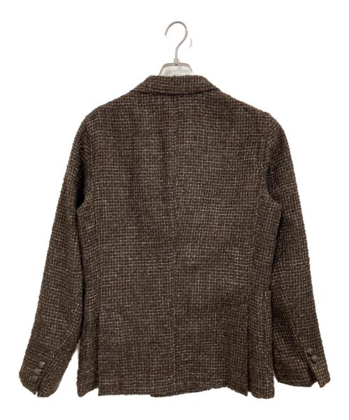 THE GIGI（ザ・ジジ）THE GIGI (ザ・ジジ) ダブルジャケット ダークブラウン サイズ:46の古着・服飾アイテム