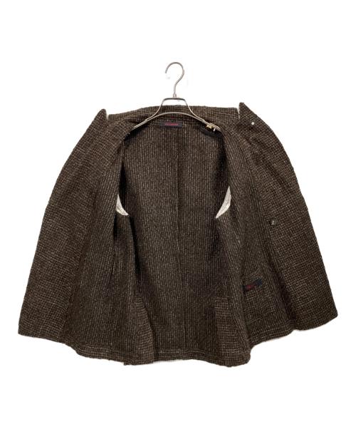THE GIGI（ザ・ジジ）THE GIGI (ザ・ジジ) ダブルジャケット ダークブラウン サイズ:46の古着・服飾アイテム