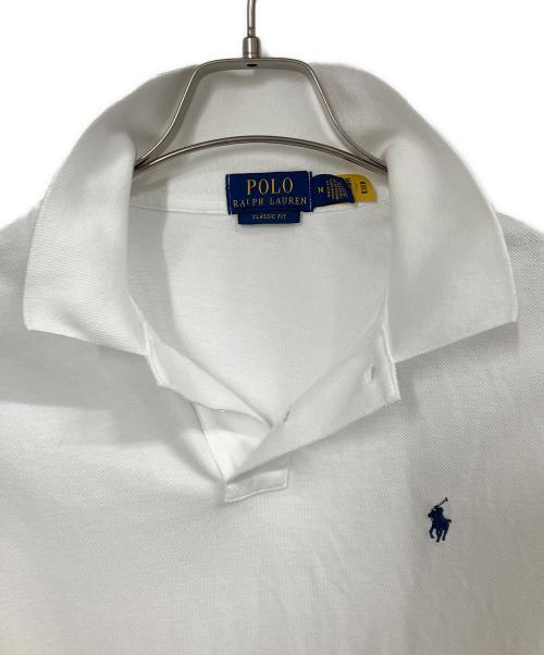 POLO RALPH LAUREN（ポロ・ラルフローレン）POLO RALPH LAUREN (ポロ・ラルフローレン) ポロシャツ ホワイト サイズ:Ｍの古着・服飾アイテム