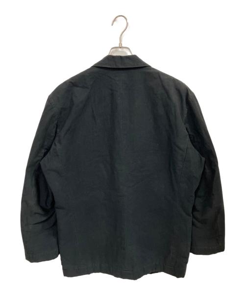 ISSEY MIYAKE（イッセイミヤケ）ISSEY MIYAKE (イッセイミヤケ) コットンテーラードジャケット ブラック サイズ:Mの古着・服飾アイテム