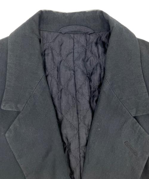 ISSEY MIYAKE（イッセイミヤケ）ISSEY MIYAKE (イッセイミヤケ) コットンテーラードジャケット ブラック サイズ:Mの古着・服飾アイテム
