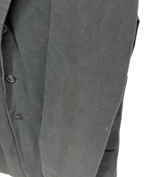 ISSEY MIYAKE（イッセイミヤケ）ISSEY MIYAKE (イッセイミヤケ) コットンテーラードジャケット ブラック サイズ:Mの古着・服飾アイテム