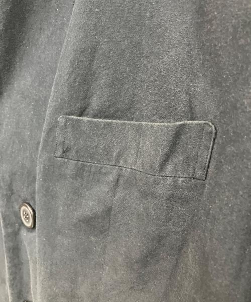 ISSEY MIYAKE（イッセイミヤケ）ISSEY MIYAKE (イッセイミヤケ) コットンテーラードジャケット ブラック サイズ:Mの古着・服飾アイテム