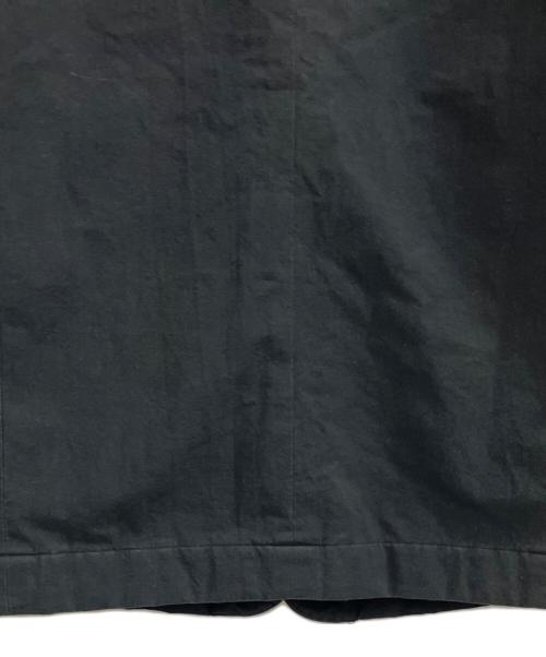 ISSEY MIYAKE（イッセイミヤケ）ISSEY MIYAKE (イッセイミヤケ) コットンテーラードジャケット ブラック サイズ:Mの古着・服飾アイテム