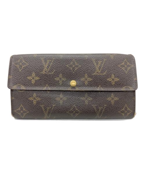 LOUIS VUITTON（ルイ ヴィトン）LOUIS VUITTON (ルイ ヴィトン) ポルトフォイユ・サラ ブラウンの古着・服飾アイテム