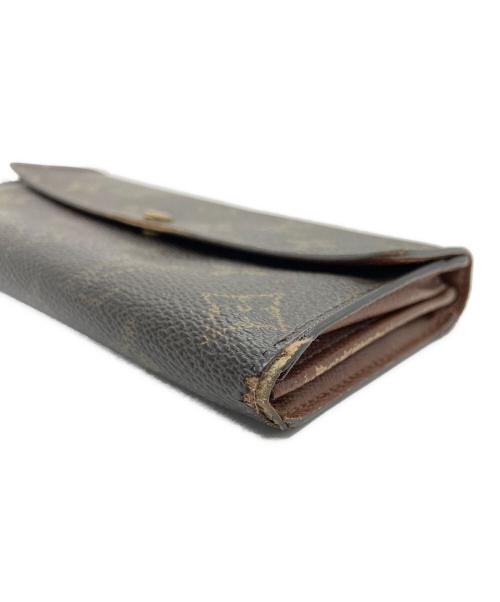 LOUIS VUITTON（ルイ ヴィトン）LOUIS VUITTON (ルイ ヴィトン) ポルトフォイユ・サラ ブラウンの古着・服飾アイテム