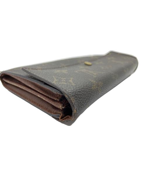 LOUIS VUITTON（ルイ ヴィトン）LOUIS VUITTON (ルイ ヴィトン) ポルトフォイユ・サラ ブラウンの古着・服飾アイテム