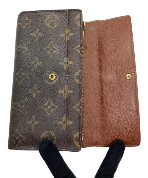 LOUIS VUITTON（ルイ ヴィトン）LOUIS VUITTON (ルイ ヴィトン) ポルトフォイユ・サラ ブラウンの古着・服飾アイテム