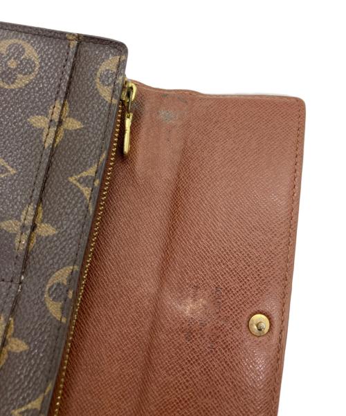 LOUIS VUITTON（ルイ ヴィトン）LOUIS VUITTON (ルイ ヴィトン) ポルトフォイユ・サラ ブラウンの古着・服飾アイテム