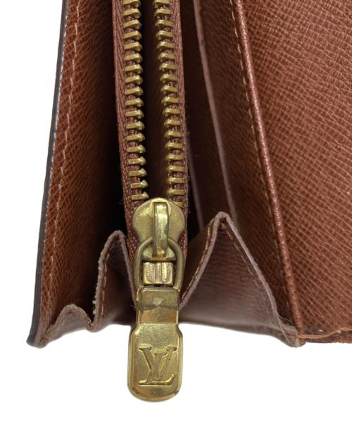 LOUIS VUITTON（ルイ ヴィトン）LOUIS VUITTON (ルイ ヴィトン) ポルトフォイユ・サラ ブラウンの古着・服飾アイテム