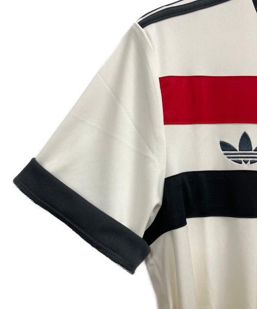 adidas（アディダス）adidas (アディダス) マンチェスター・ユナイテッド 24/25 サードユニフォーム / ゲームシャツ ホワイト サイズ:Lの古着・服飾アイテム