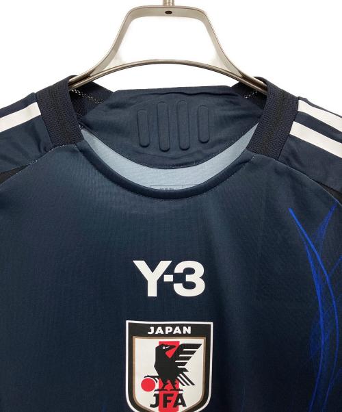 adidas（アディダス）adidas (アディダス) 日本代表 2024 ホーム オーセンティック 長袖ユニフォーム / ゲームシャツ ネイビー サイズ:M 未使用品の古着・服飾アイテム