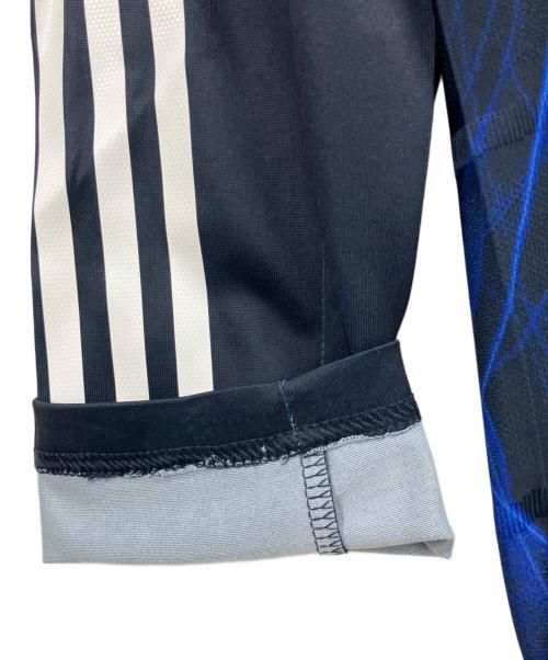 adidas（アディダス）adidas (アディダス) 日本代表 2024 ホーム オーセンティック 長袖ユニフォーム / ゲームシャツ ネイビー サイズ:M 未使用品の古着・服飾アイテム