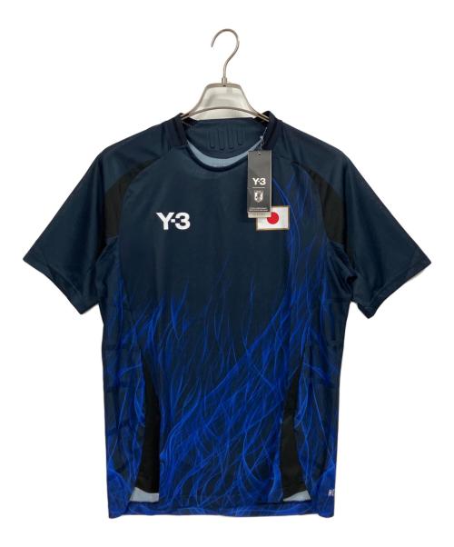 adidas（アディダス）adidas (アディダス) 日本代表 2024 ホーム オーセンティック ユニフォーム OL / ゲームシャツ ネイビー サイズ:Lの古着・服飾アイテム