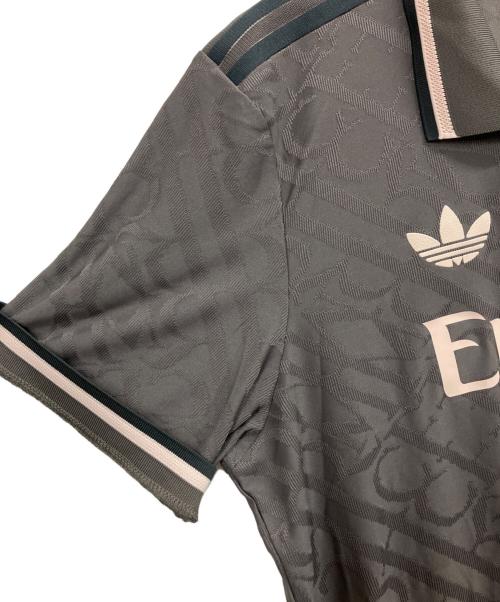 adidas（アディダス）adidas (アディダス) レアル・マドリード 24/25 サードユニフォーム / ゲームシャツ グレー サイズ:3XL 未使用品の古着・服飾アイテム