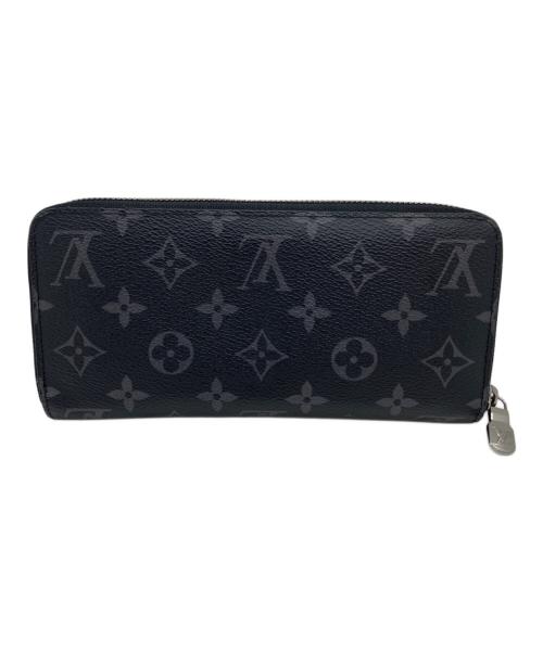 LOUIS VUITTON（ルイ ヴィトン）LOUIS VUITTON (ルイ ヴィトン) モノグラム・エクリプス ジッピー ウォレット / 長財布 ブラックの古着・服飾アイテム
