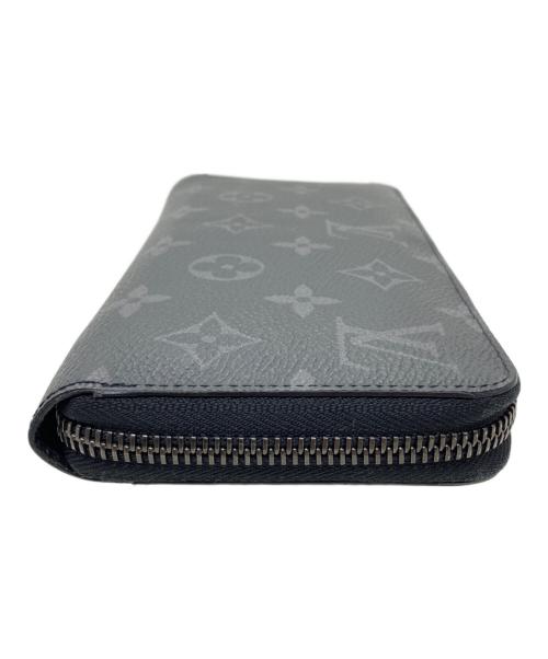 LOUIS VUITTON（ルイ ヴィトン）LOUIS VUITTON (ルイ ヴィトン) モノグラム・エクリプス ジッピー ウォレット / 長財布 ブラックの古着・服飾アイテム