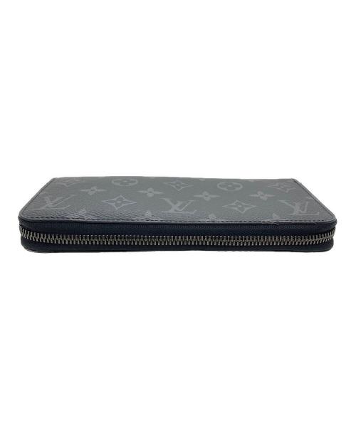 LOUIS VUITTON（ルイ ヴィトン）LOUIS VUITTON (ルイ ヴィトン) モノグラム・エクリプス ジッピー ウォレット / 長財布 ブラックの古着・服飾アイテム