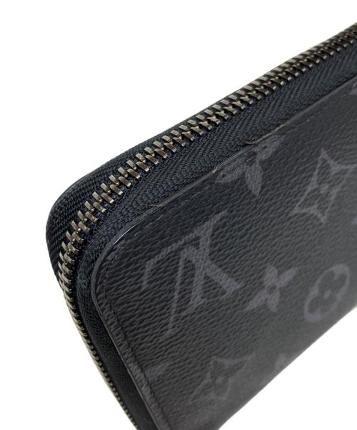 LOUIS VUITTON（ルイ ヴィトン）LOUIS VUITTON (ルイ ヴィトン) モノグラム・エクリプス ジッピー ウォレット / 長財布 ブラックの古着・服飾アイテム