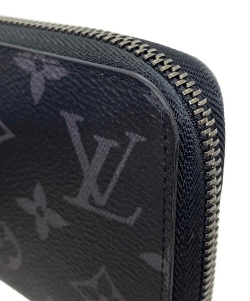LOUIS VUITTON（ルイ ヴィトン）LOUIS VUITTON (ルイ ヴィトン) モノグラム・エクリプス ジッピー ウォレット / 長財布 ブラックの古着・服飾アイテム