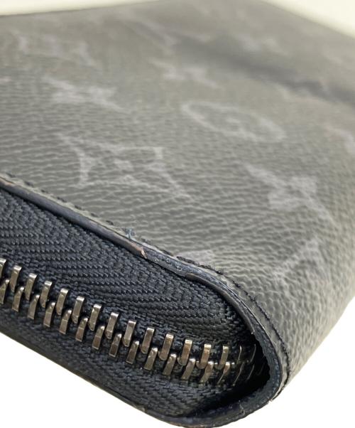 LOUIS VUITTON（ルイ ヴィトン）LOUIS VUITTON (ルイ ヴィトン) モノグラム・エクリプス ジッピー ウォレット / 長財布 ブラックの古着・服飾アイテム