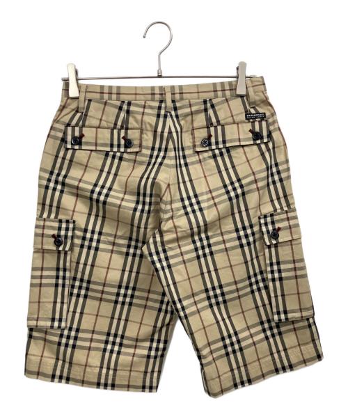 BURBERRY BLACK LABEL（バーバリーブラックレーベル）BURBERRY BLACK LABEL (バーバリーブラックレーベル) ノバチェックハーフパンツ カーキ サイズ:W73の古着・服飾アイテム