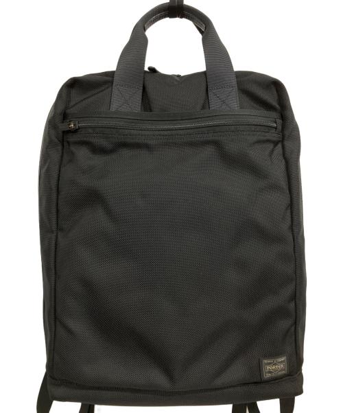 PORTER（ポーター）PORTER (ポーター) 2WAYリュックサック ブラックの古着・服飾アイテム