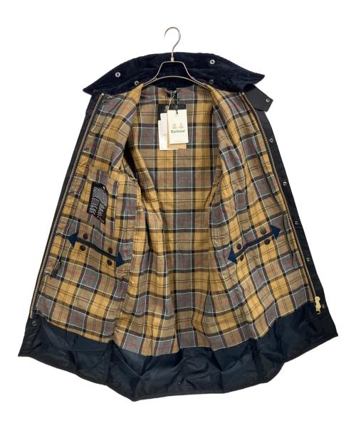 Barbour（バブアー）Barbour (バブアー) BORDER WAXED COTTON / ワックスコットンコート ネイビー サイズ:34の古着・服飾アイテム