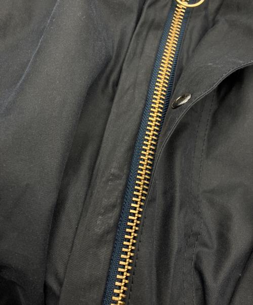 Barbour（バブアー）Barbour (バブアー) BORDER WAXED COTTON / ワックスコットンコート ネイビー サイズ:34の古着・服飾アイテム