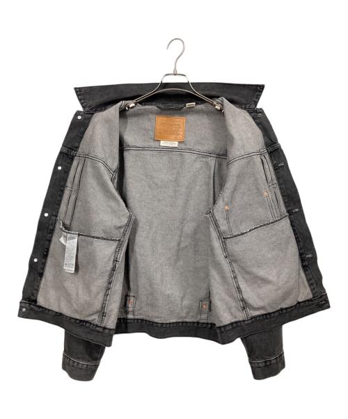 LEVI'S PReMIUM（リーバイス プレミアム）LEVI'S PReMIUM (リーバイス プレミアム) TYPEⅠトラッカージャケット ブラック サイズ:Mの古着・服飾アイテム