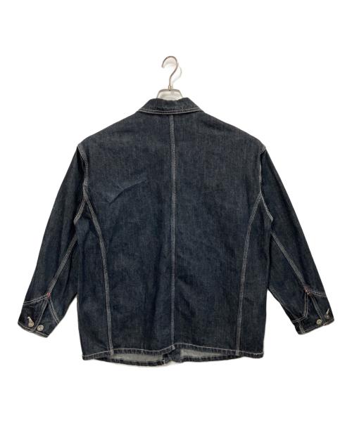 Canterbury（カンタベリー）Canterbury (カンタベリー) デニムカバーオールジャケット インディゴ サイズ:Lの古着・服飾アイテム