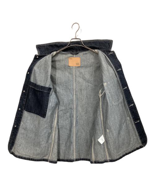 Canterbury（カンタベリー）Canterbury (カンタベリー) デニムカバーオールジャケット インディゴ サイズ:Lの古着・服飾アイテム