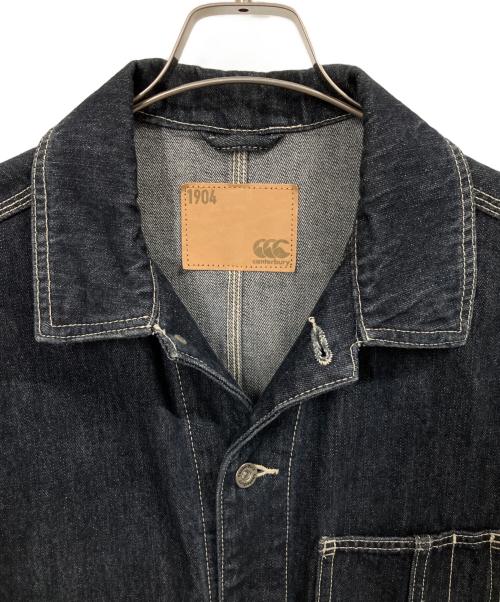 Canterbury（カンタベリー）Canterbury (カンタベリー) デニムカバーオールジャケット インディゴ サイズ:Lの古着・服飾アイテム