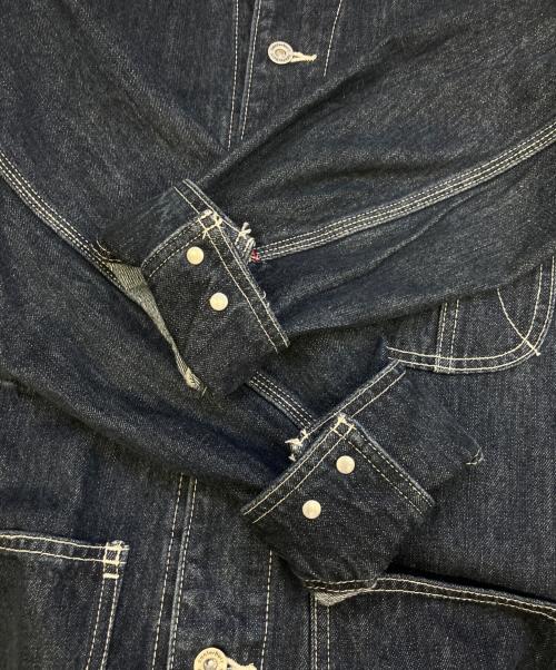 Canterbury（カンタベリー）Canterbury (カンタベリー) デニムカバーオールジャケット インディゴ サイズ:Lの古着・服飾アイテム