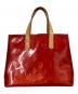 LOUIS VUITTON（ルイ ヴィトン）の古着「モノグラムヴェルニ リード」｜ルージュ