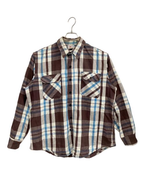 Prentiss（プレンティス）Prentiss (プレンティス) チェックネルシャツ マルチカラー サイズ:表記無しの古着・服飾アイテム