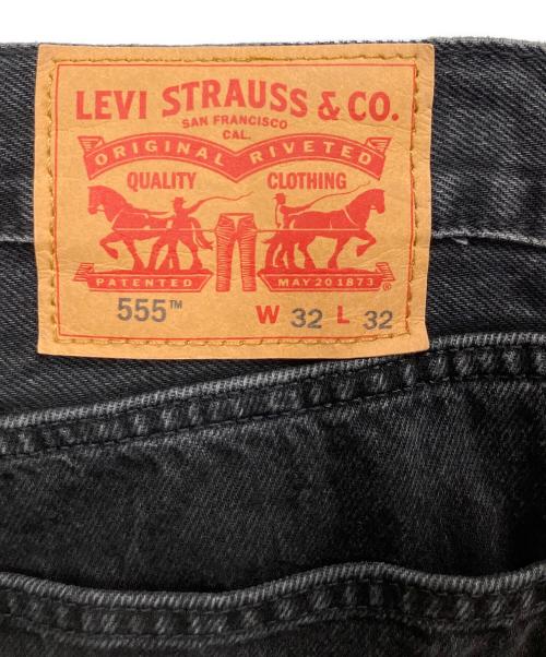 LEVI'S（リーバイス）LEVI'S (リーバイス) 555 デニムパンツ ブラック サイズ:W32 L32の古着・服飾アイテム