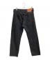 LEVI'S (リーバイス) 555 デニムパンツ ブラック サイズ:W32 L32：5000円