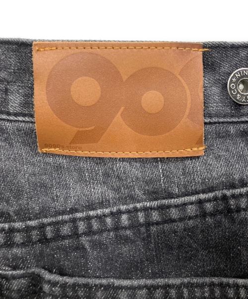 9090（9090）9090 (9090) King Logo Buggy Denim Pants / デニムパンツ インディゴ サイズ:Lの古着・服飾アイテム