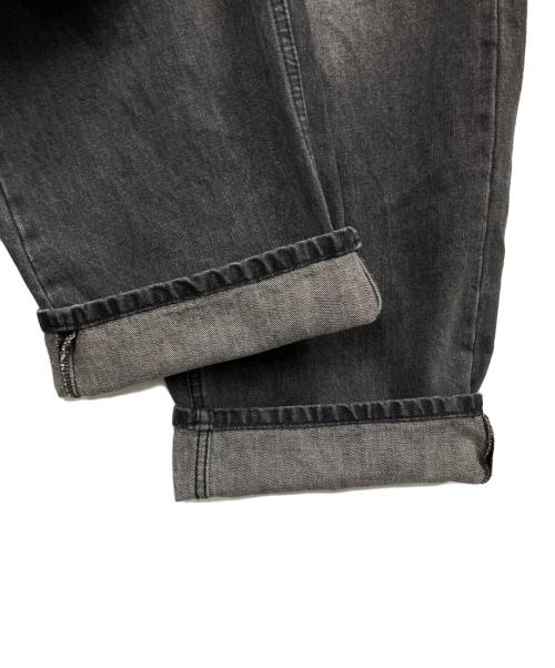 9090（9090）9090 (9090) King Logo Vintage Tapered Pants / デニムパンツ インディゴ サイズ:Lの古着・服飾アイテム