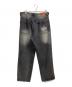 9090 (9090) King Logo Vintage Tapered Pants / デニムパンツ インディゴ サイズ:L：7000円