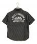 HARLEY-DAVIDSON (ハーレーダビッドソン) V-Twin ストライプメカニックシャツ ブラック サイズ:M：7000円