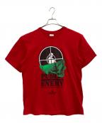 SUPREMEシュプリーム）の古着「public enemy / Tシャツ」｜レッド