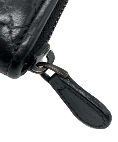 BOTTEGA VENETA（ボッテガベネタ）BOTTEGA VENETA (ボッテガベネタ) インペラトーレ / 長財布 ブラックの古着・服飾アイテム