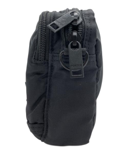 PORTER（ポーター）PORTER (ポーター) FLASH ショルダーバッグ ブラックの古着・服飾アイテム