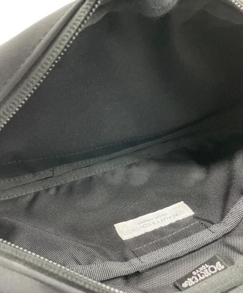 PORTER（ポーター）PORTER (ポーター) BEAUTY&YOUTH (ビューティーアンドユース) ショルダーバッグ ブラックの古着・服飾アイテム