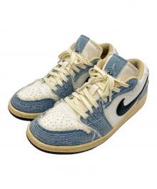 NIKE（ナイキ）の古着「Air Jordan 1 Low SE "World Make Japan"( エアジョーダン1 ロー SE "ワールド メイク ジャパン") 」｜インディゴ×ホワイト